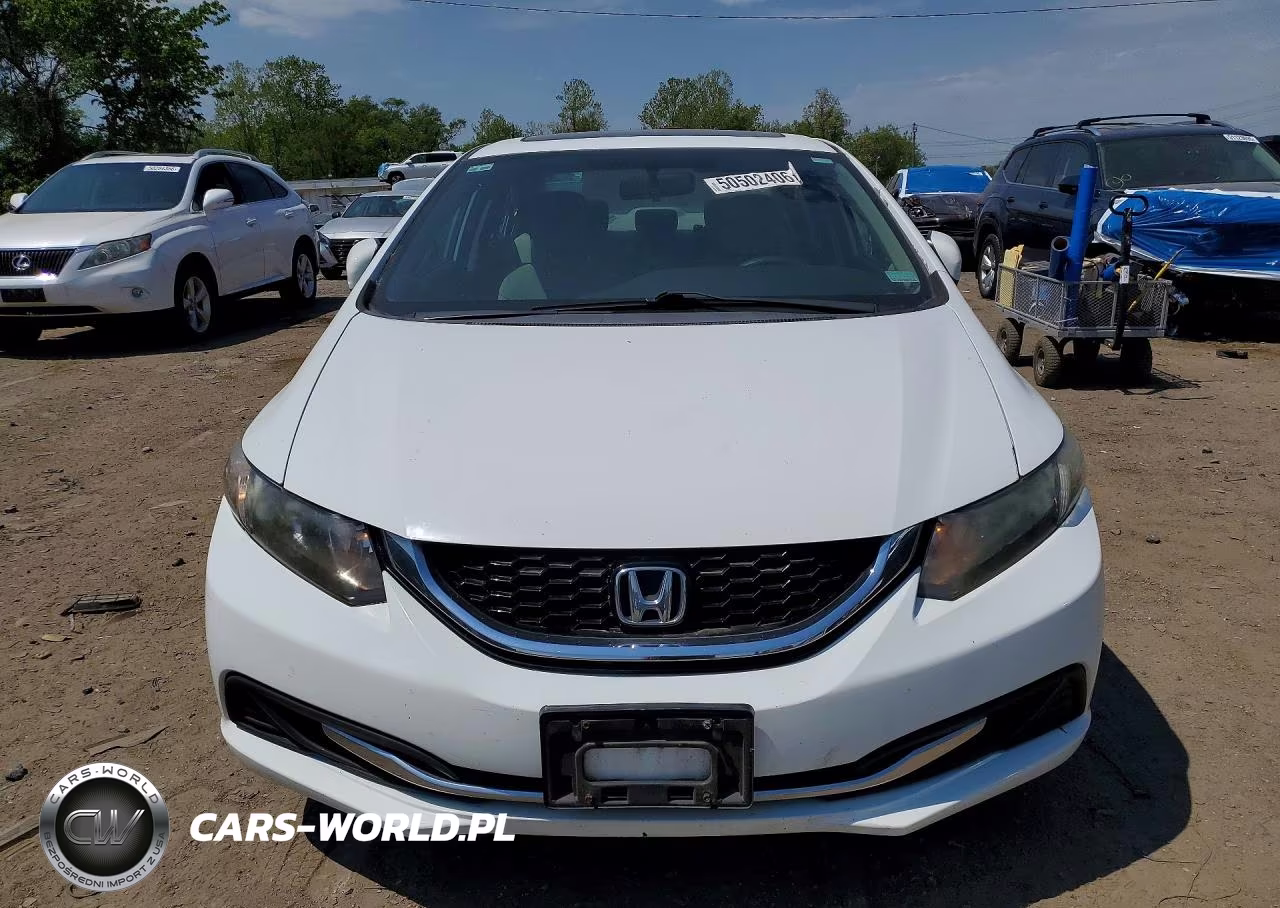2014 Honda Civic Ex VIN:19XFB2F80EE209735 - 5