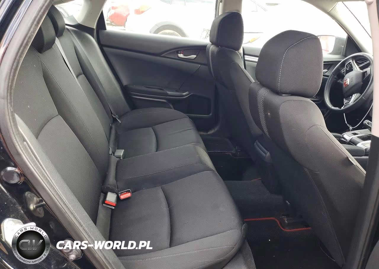 2019 Honda Civic Lx VIN:19XFC2F68KE031306 - 10