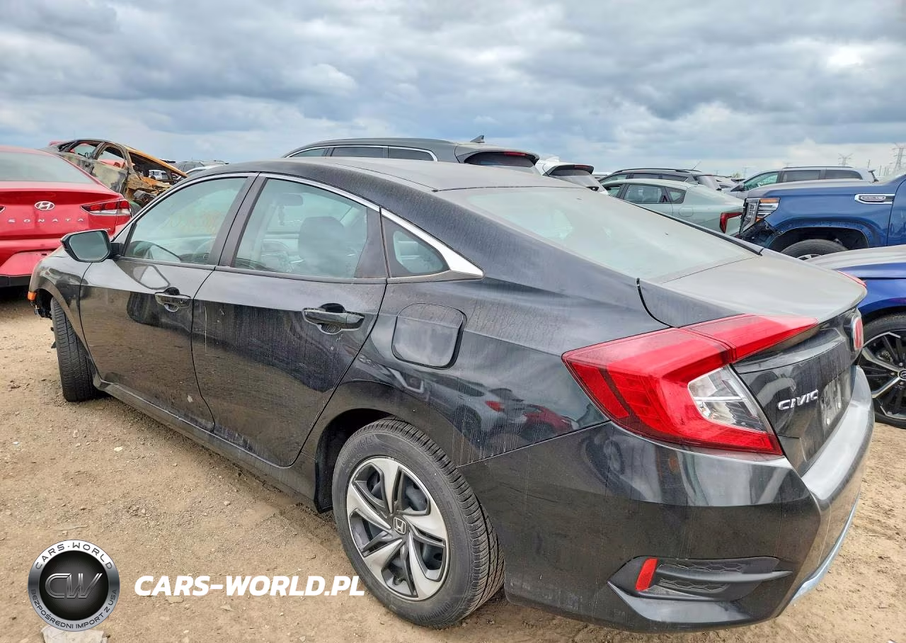 2019 Honda Civic Lx VIN:19XFC2F68KE031306 - 2