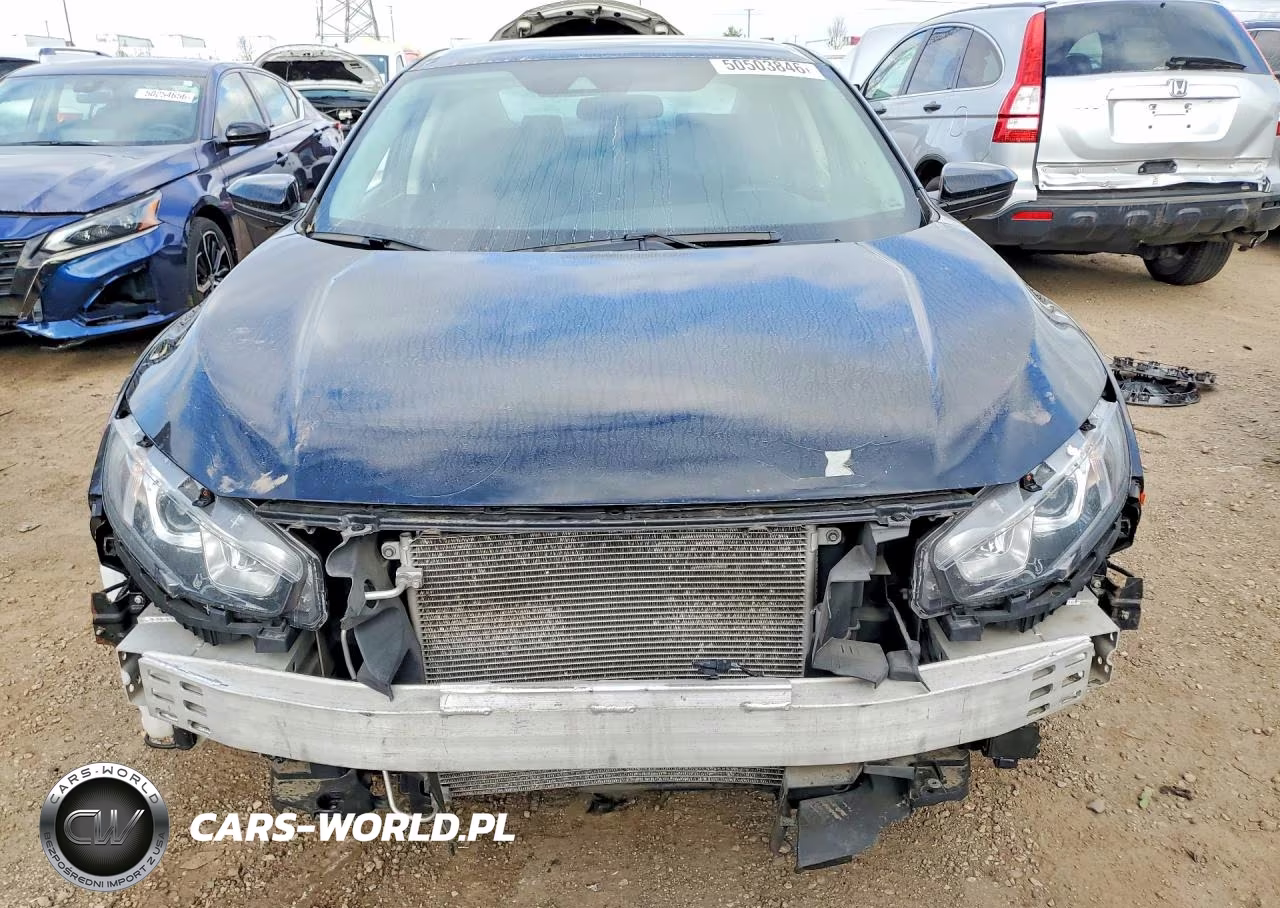 2019 Honda Civic Lx VIN:19XFC2F68KE031306 - 5