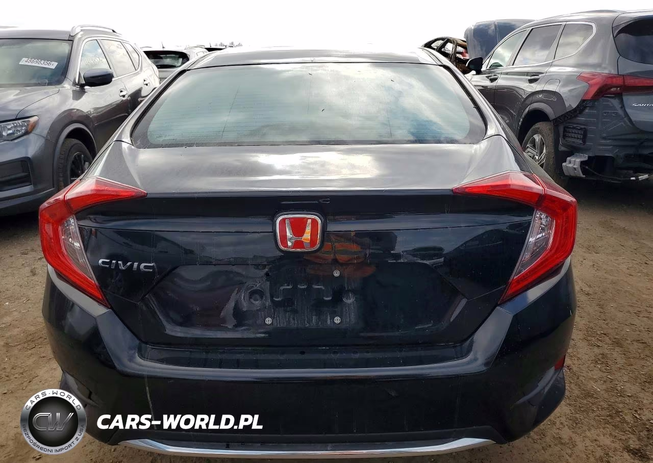 2019 Honda Civic Lx VIN:19XFC2F68KE031306 - 6