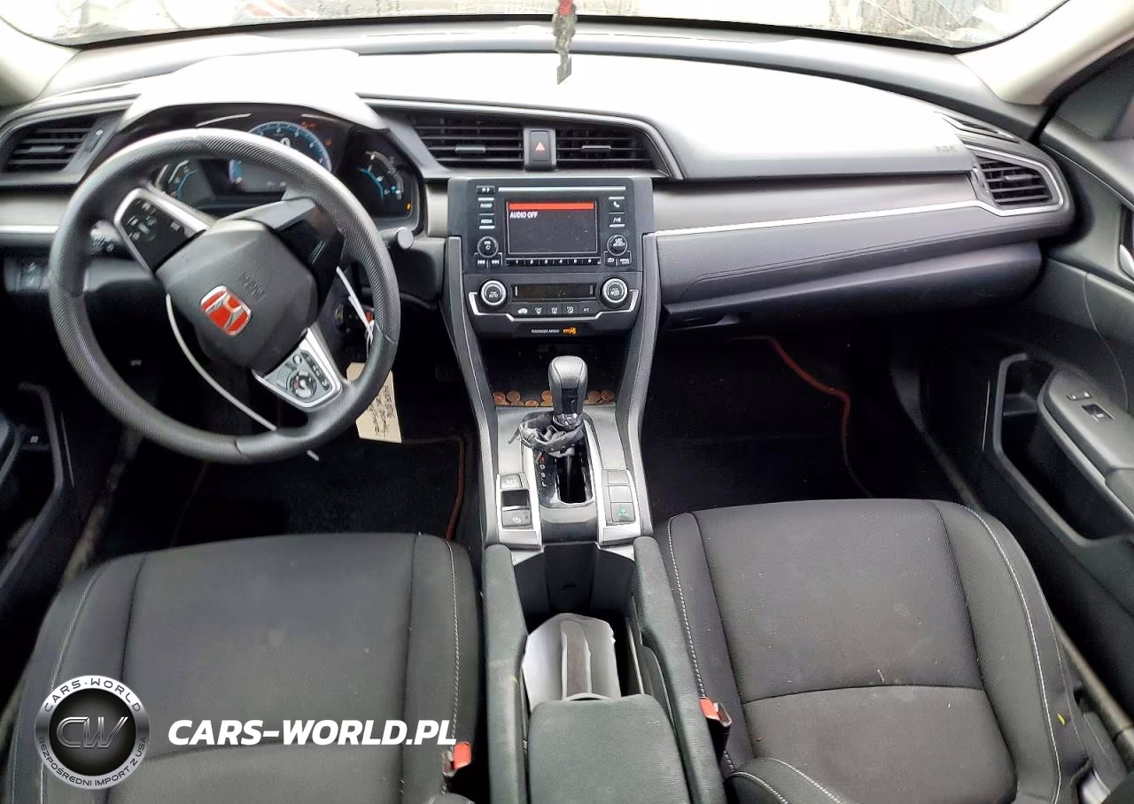 2019 Honda Civic Lx VIN:19XFC2F68KE031306 - 8