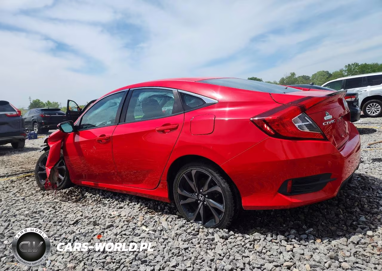 2020 Honda Civic Sport VIN:2HGFC2F83LH554418 - 2