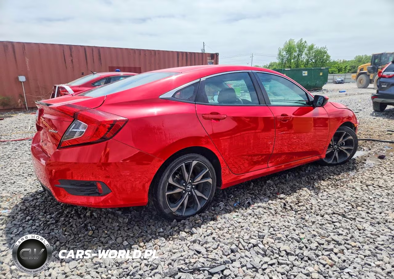 2020 Honda Civic Sport VIN:2HGFC2F83LH554418 - 3