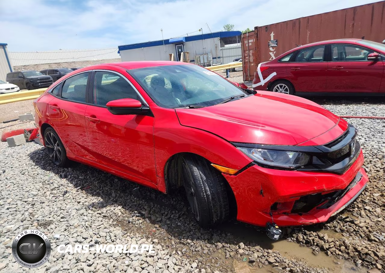 2020 Honda Civic Sport VIN:2HGFC2F83LH554418 - 4