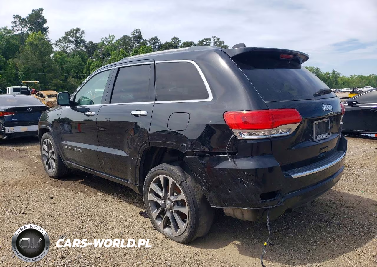 2017 Jeep Grand Cherokee Overland VIN:1C4RJECGXHC752101 - 2