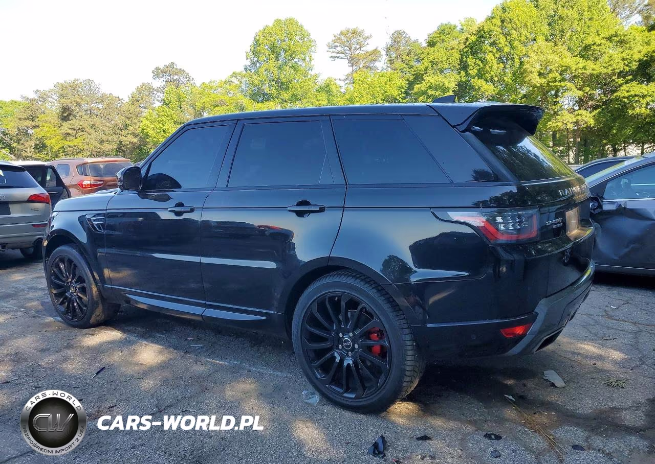 2018 Land Rover Range Rover Sport Hse VIN:SALWR2RK9JA182365 - 2