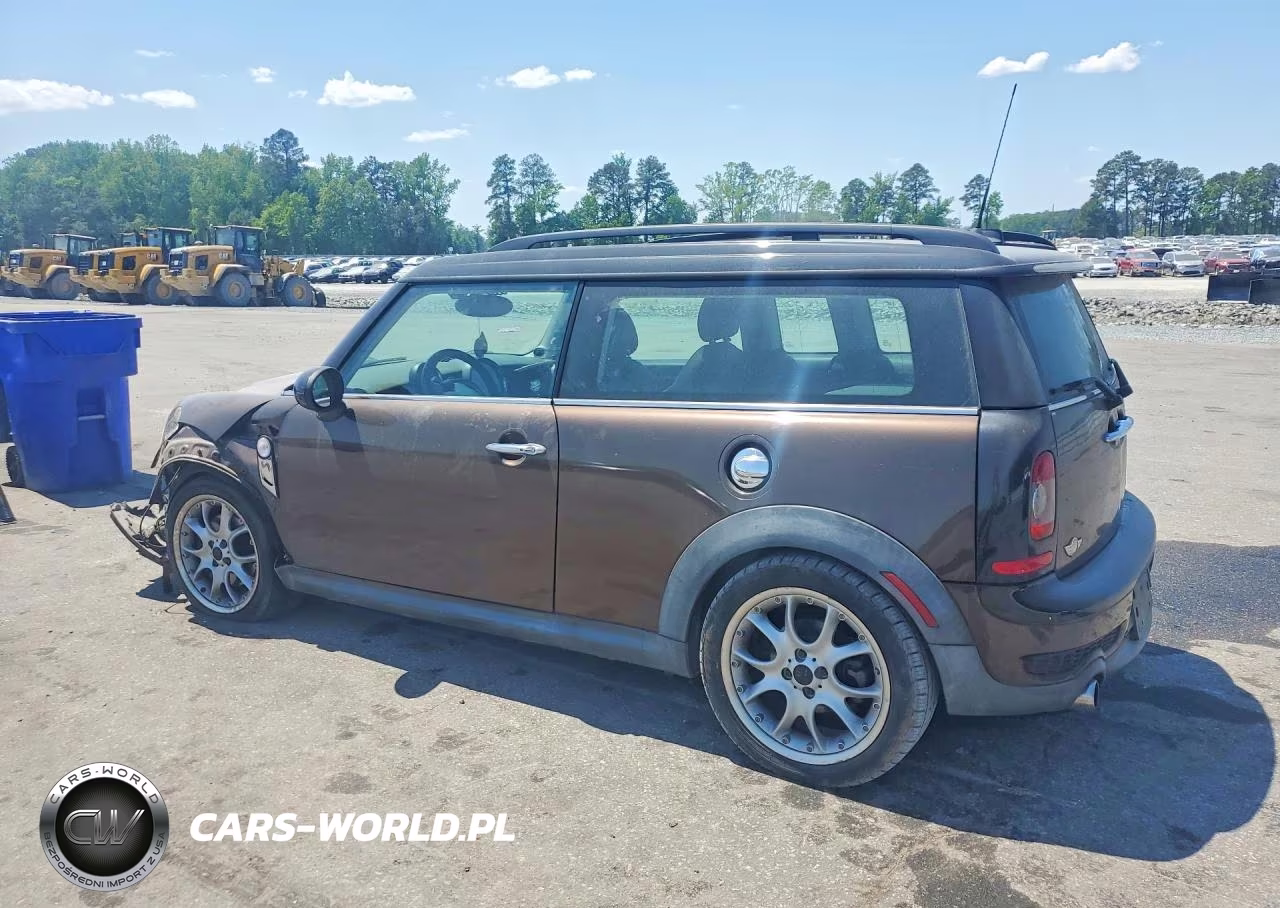 2009 Mini Cooper S Clubman VIN:WMWMM33529TP90425 - 2