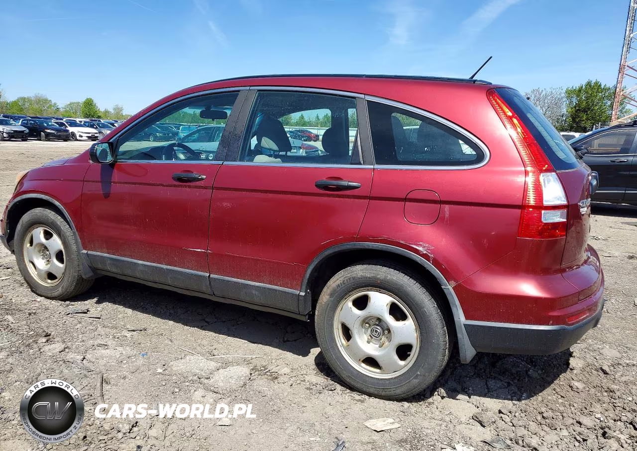 2010 Honda Cr-V Lx VIN:5J6RE4H3XAL089830 - 2