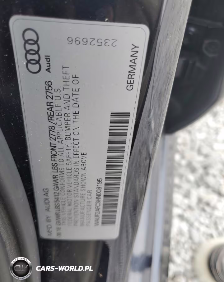 2017 Audi A6 Premium Plus VIN:WAUF2AFC3HN008195 - 12