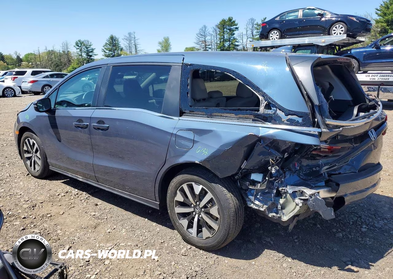 2025 Honda Odyssey Exl VIN:5FNRL6H60SB004824 - 2