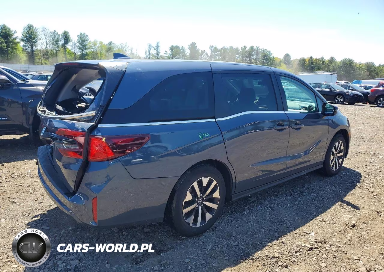 2025 Honda Odyssey Exl VIN:5FNRL6H60SB004824 - 3