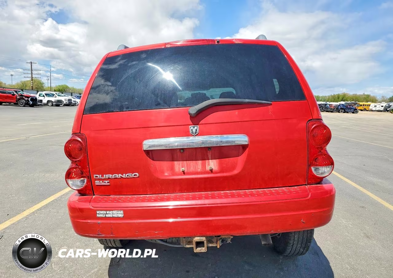 2006 Dodge Durango Slt VIN:1D4HB48N16F181977 - 6