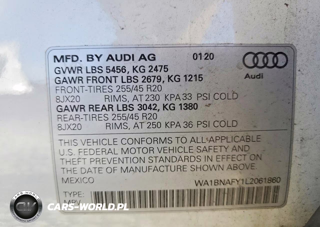 2020 Audi Q5 Premium Plus VIN:WA1BNAFY1L2061860 - 13