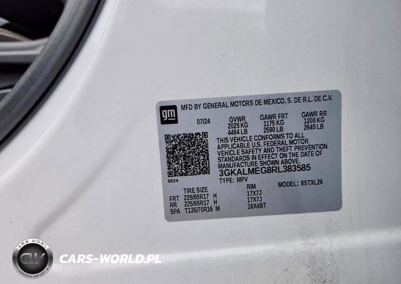 2024 GMC Terrain Sle VIN:3GKALMEG8RL383585 - 14