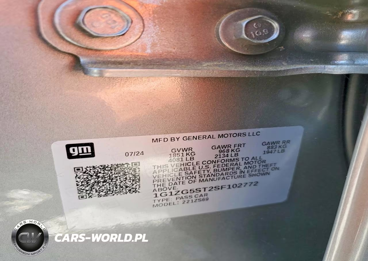 2025 Chevrolet Malibu Rs VIN:1G1ZG5ST2SF102772 - 13