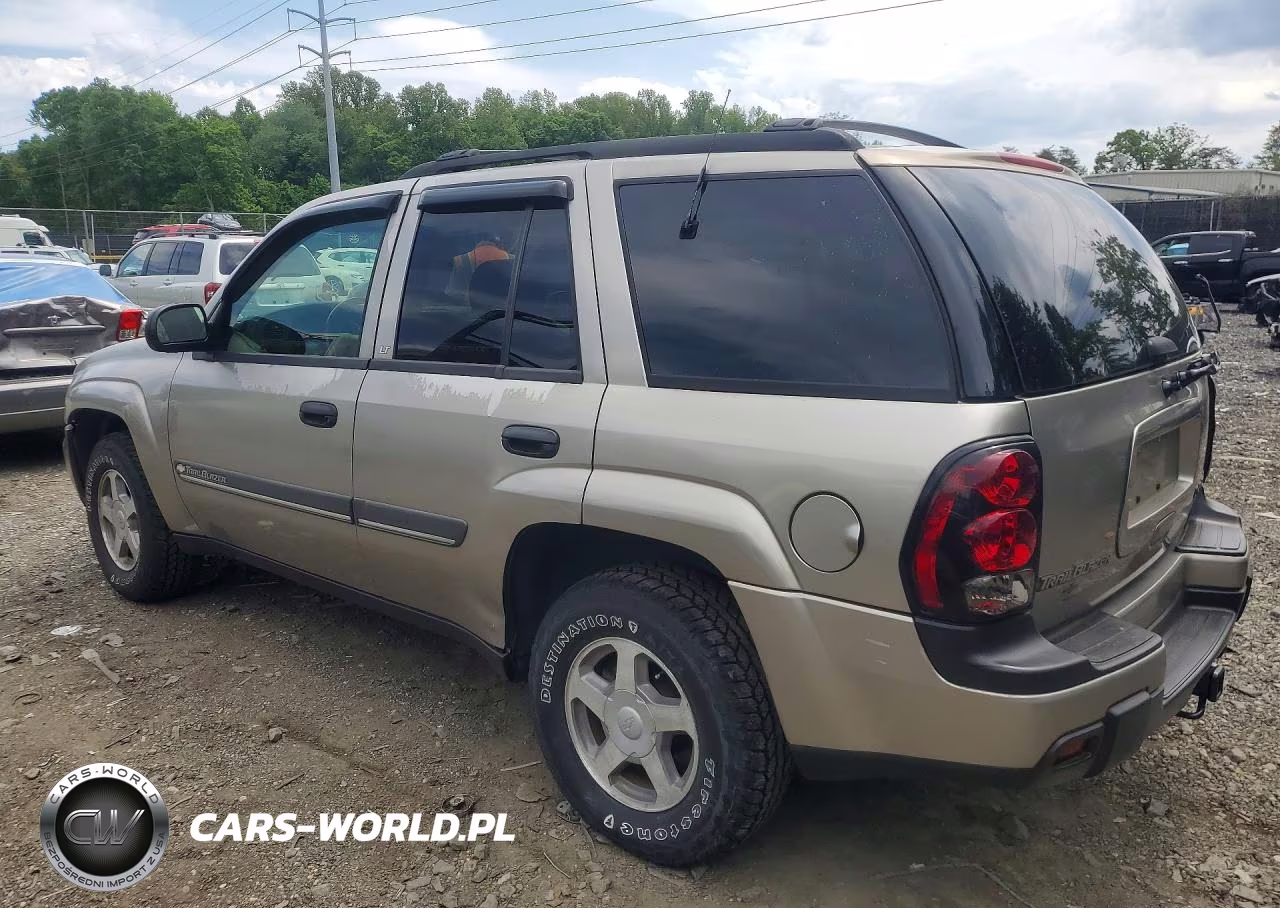 2002 Chevrolet Trailblazer VIN:1GNDS13S422462512 - 2