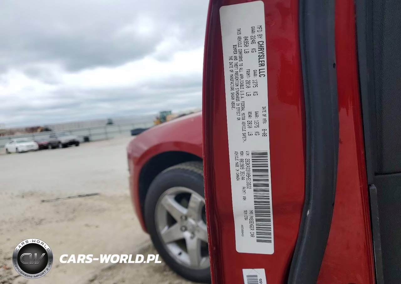 2009 Dodge Charger Sxt VIN:2B3KA33V09H513922 - 12
