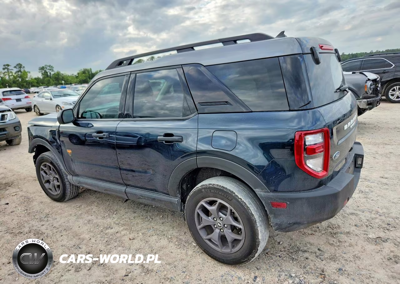 2022 Ford Bronco Sport Badlands VIN:3FMCR9D95NRD33197 - 2