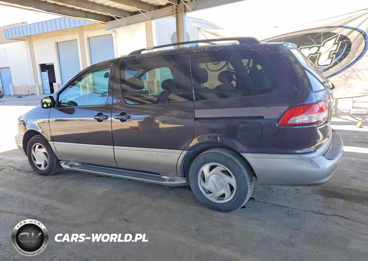 2001 Toyota Sienna Xle VIN:4T3ZF13C21U334836 - 2