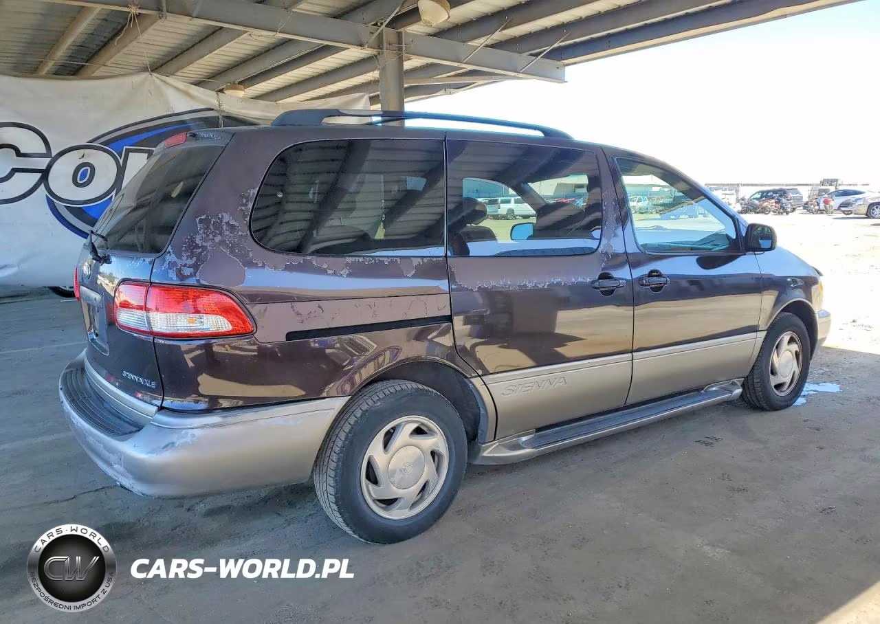 2001 Toyota Sienna Xle VIN:4T3ZF13C21U334836 - 3