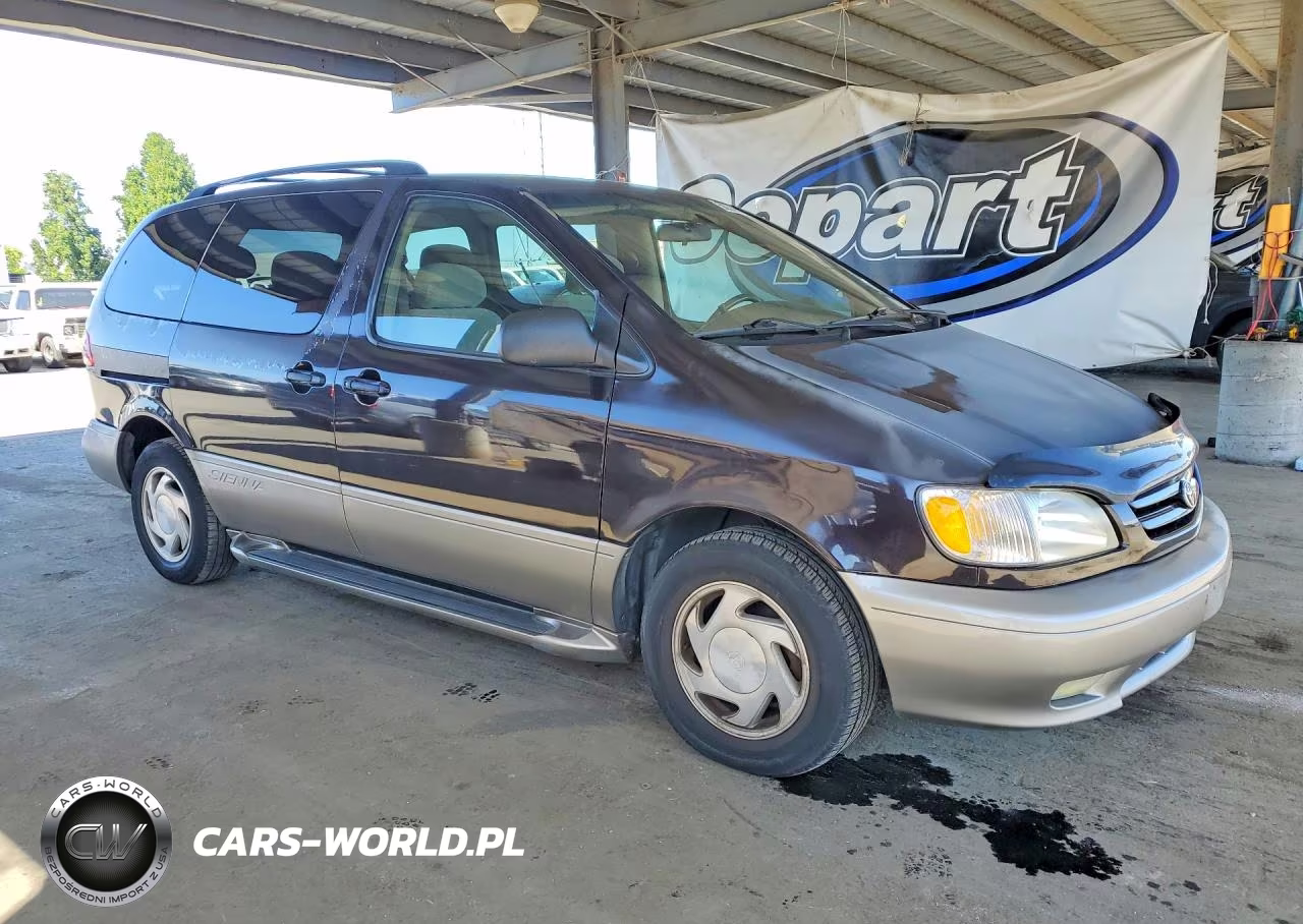 2001 Toyota Sienna Xle VIN:4T3ZF13C21U334836 - 4