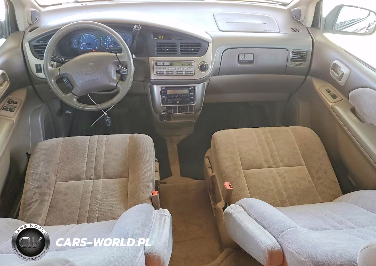 2001 Toyota Sienna Xle VIN:4T3ZF13C21U334836 - 8