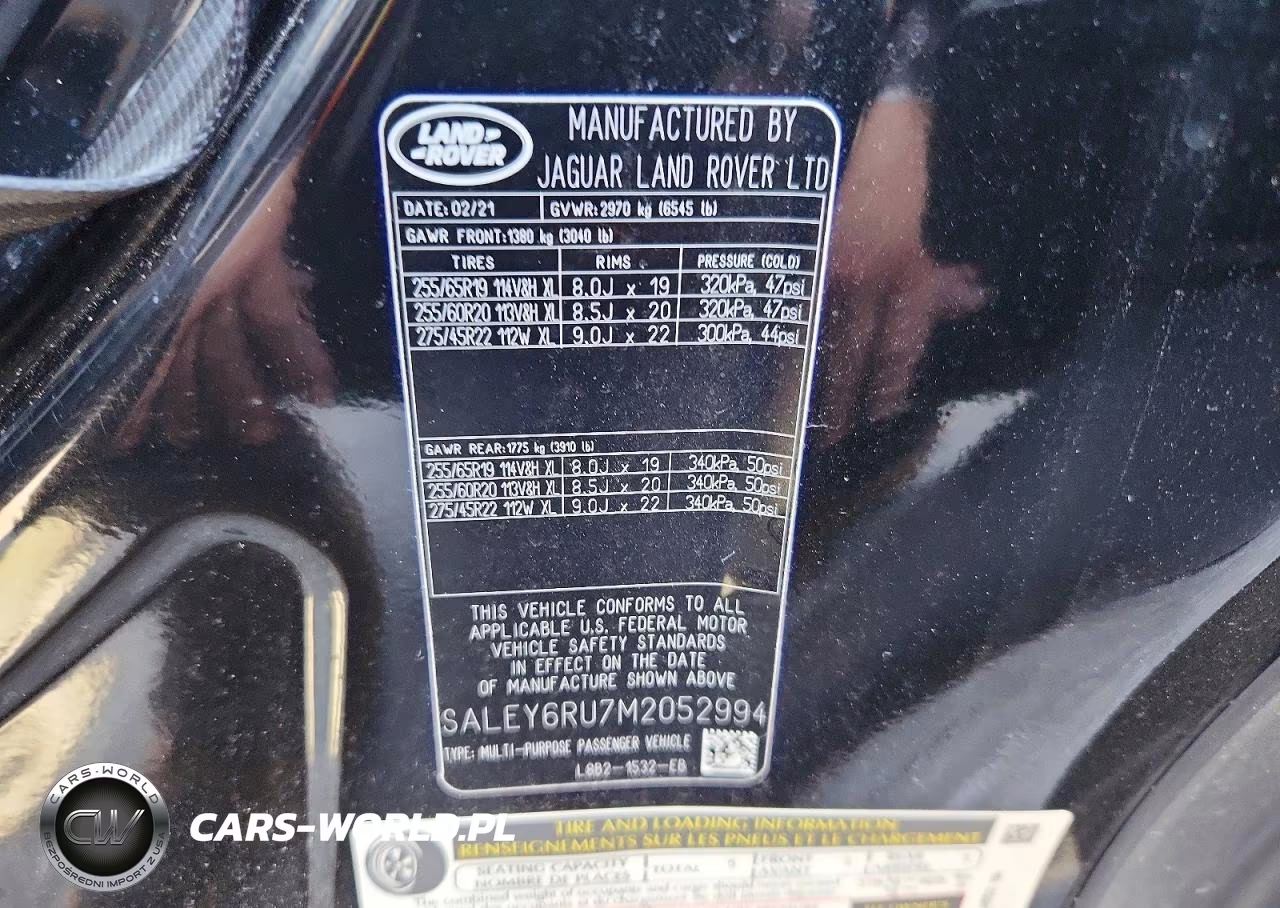2021 Land Rover Defender 90 X-Dynamic S VIN:SALEY6RU7M2052994 - 12
