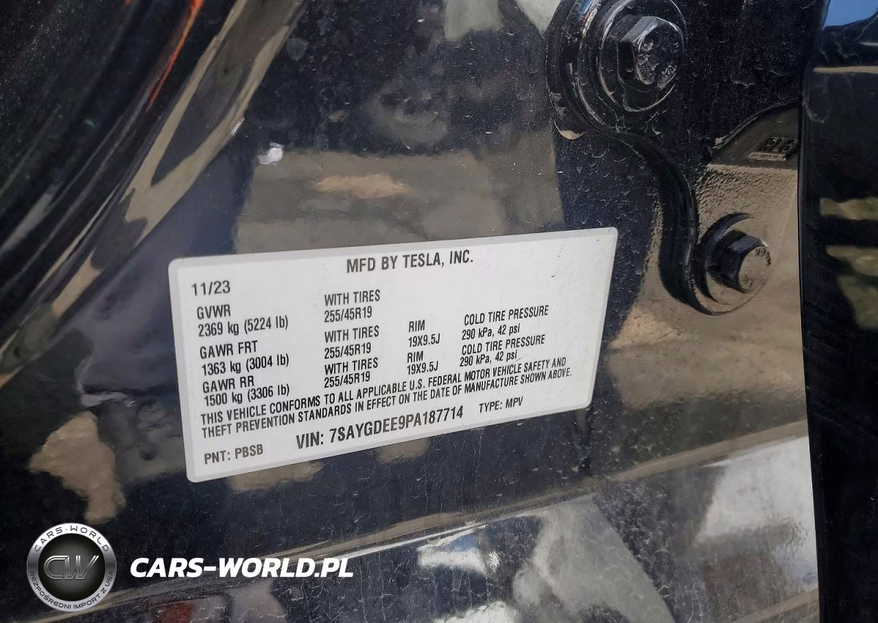 2023 Tesla Model Y VIN:7SAYGDEE9PA187714 - 13