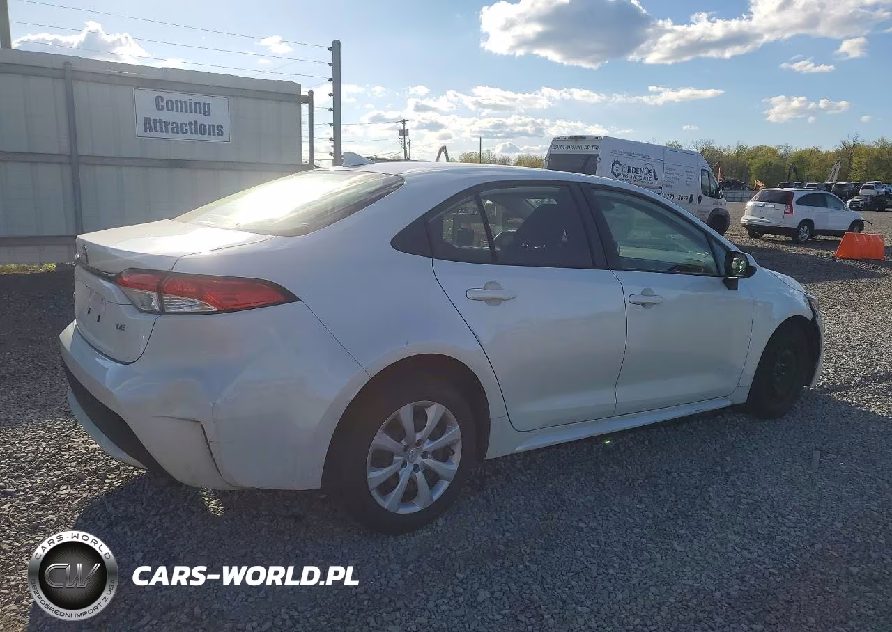 2020 Toyota Corolla Le VIN:JTDEPRAE4LJ095550 - 3
