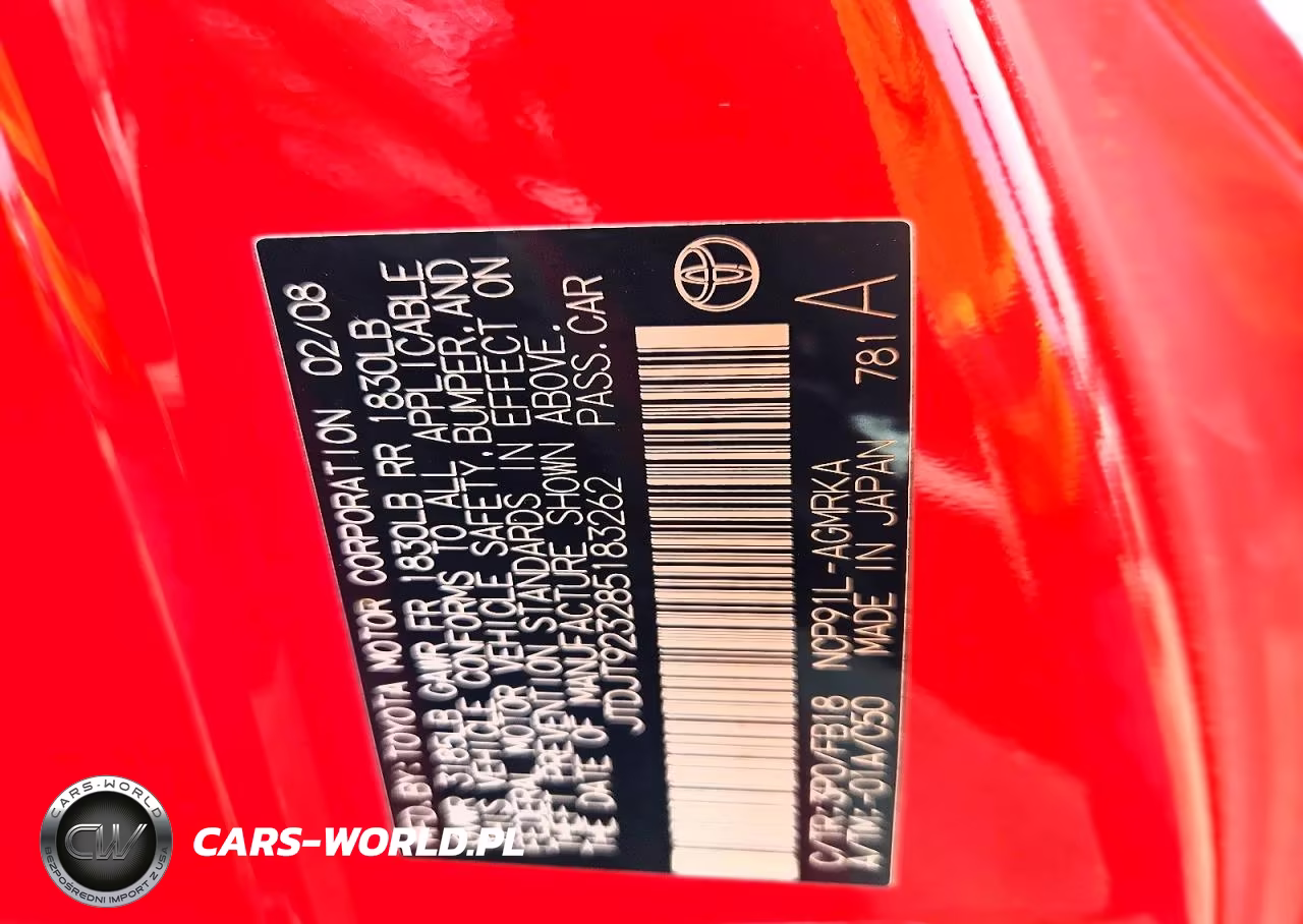 2008 Toyota Yaris Base VIN:JTDJT923285183262 - 13