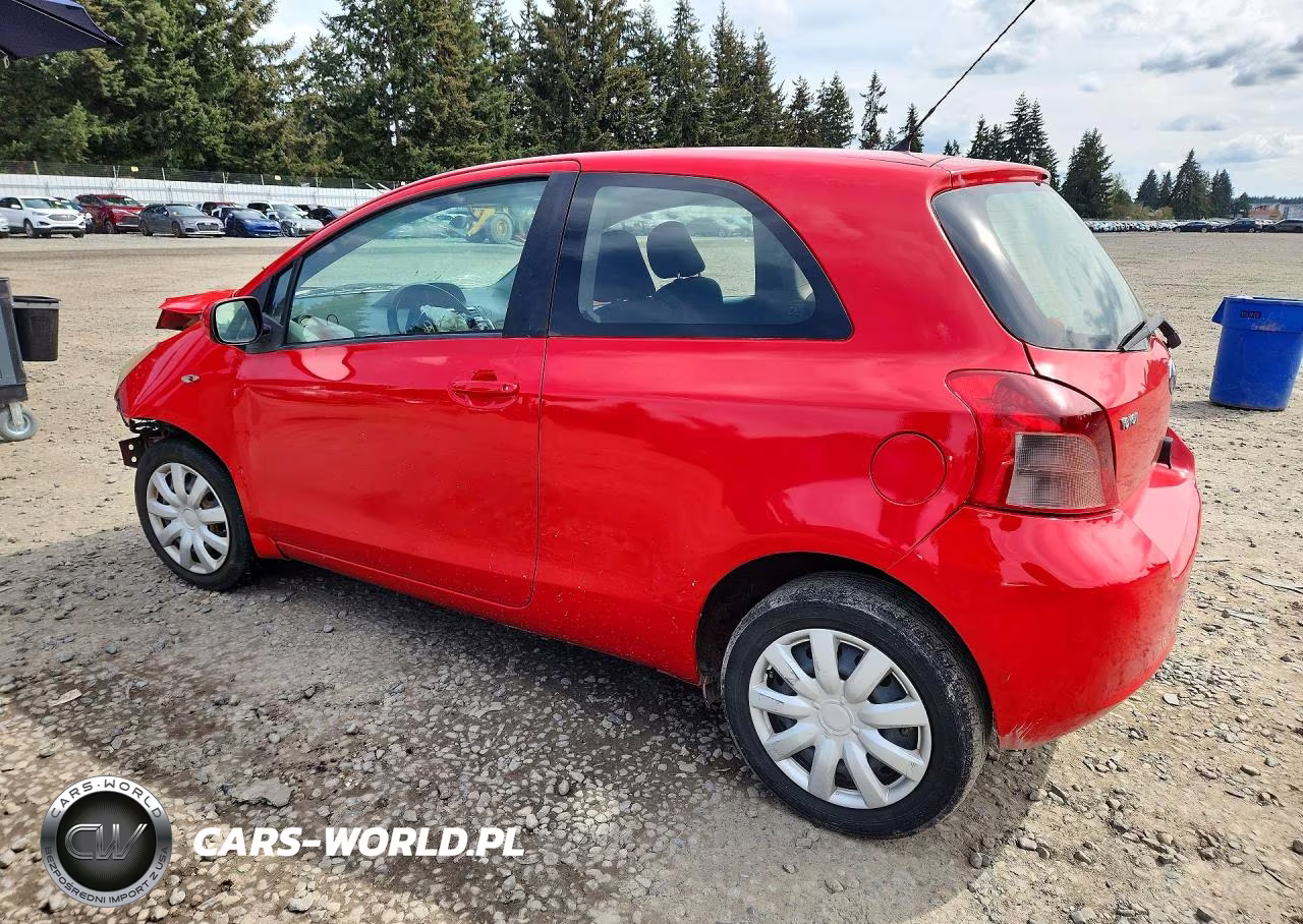 2008 Toyota Yaris Base VIN:JTDJT923285183262 - 2