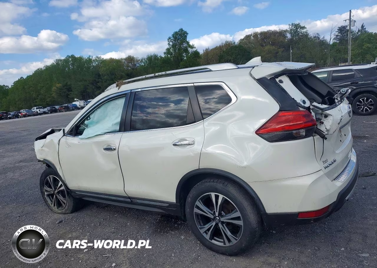 2017 Nissan Rogue Sl VIN:JN8AT2MV2HW254822 - 2