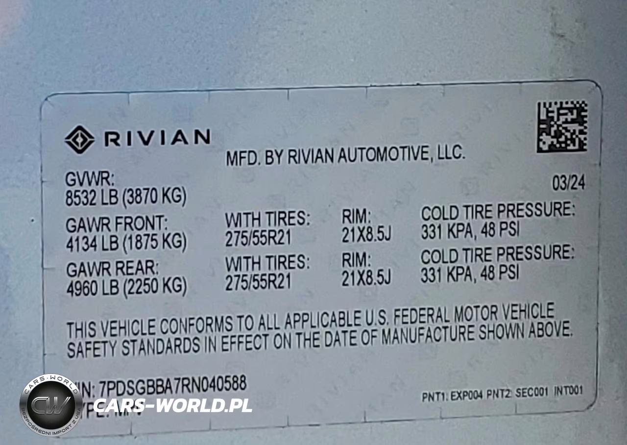 2024 Rivian R1S Adventure VIN:7PDSGBBA7RN040588 - 13