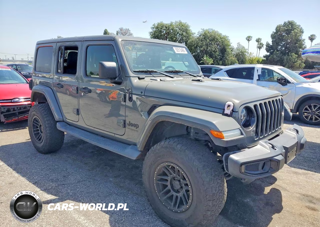 2021 Jeep Wrangler Unlimited Sahara VIN:1C4HJXEGXMW508705 - 4