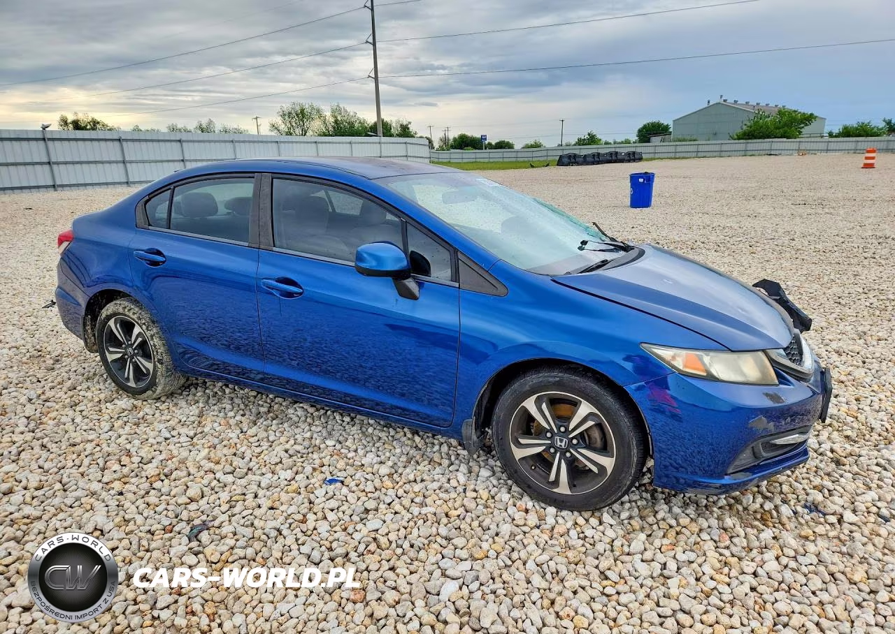 2013 Honda Civic Lx VIN:2HGFB2F50DH512847 - 4