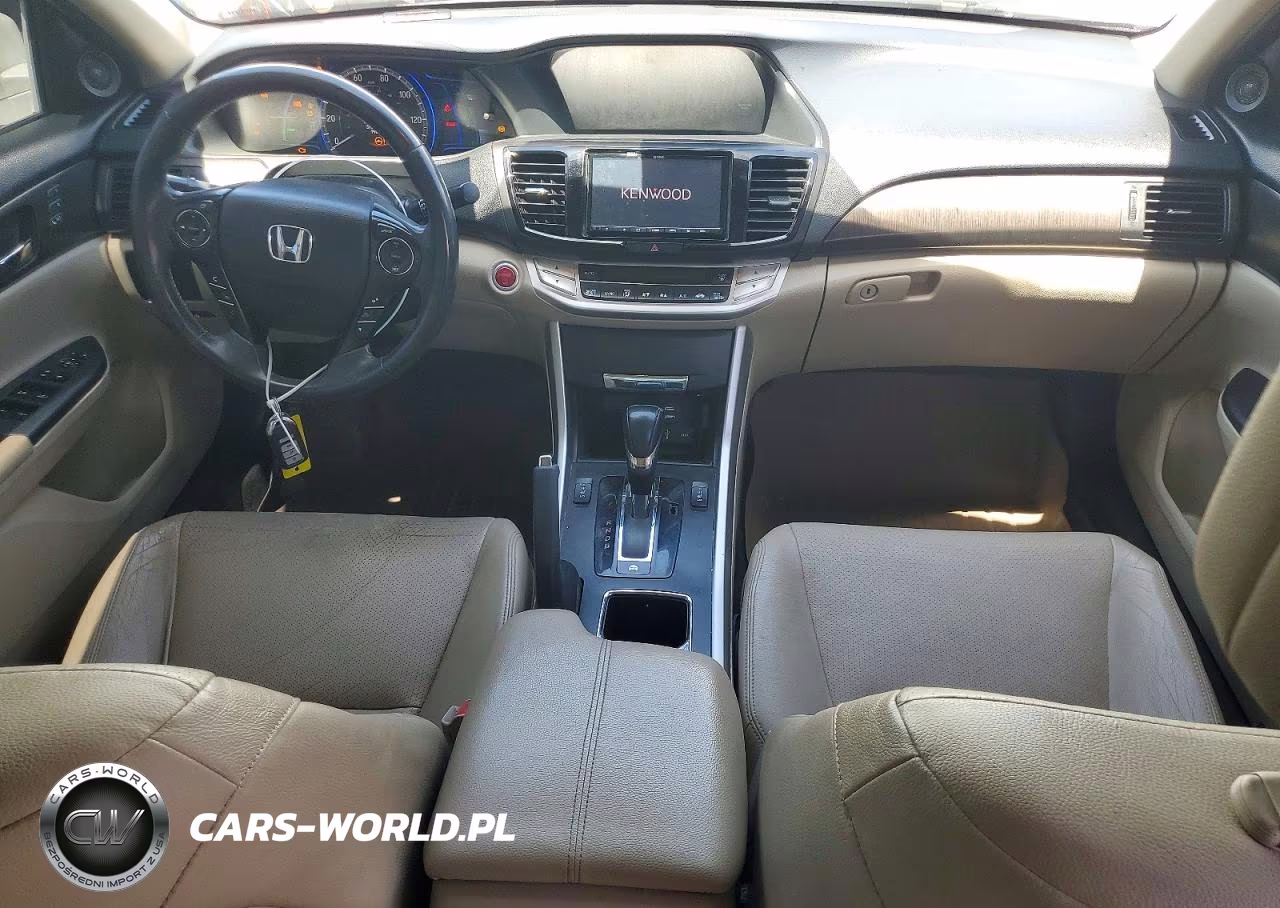 2014 Honda Accord Hybrid Exl VIN:1HGCR6F52EA010296 - 8