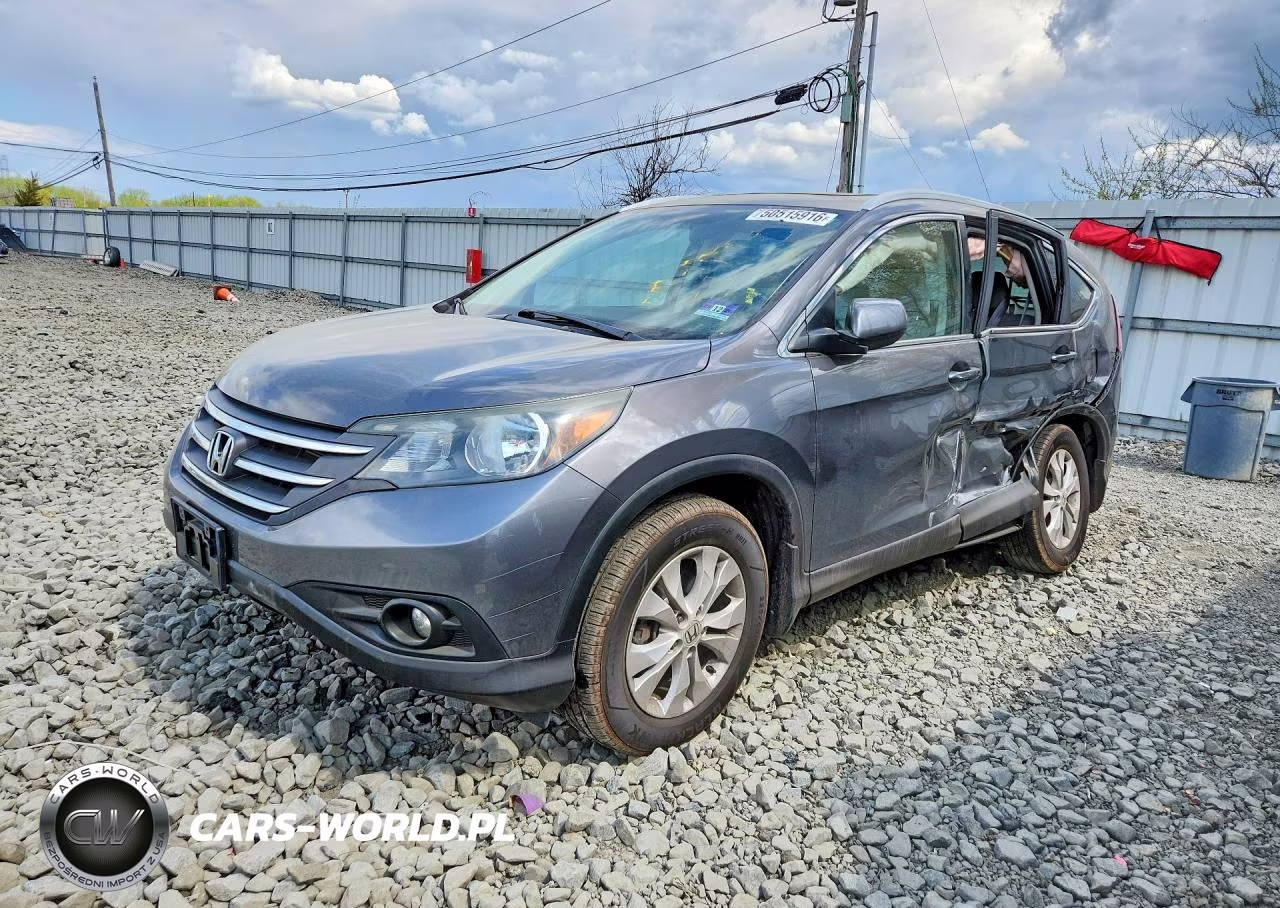 2014 Honda Cr-V Exl VIN:2HKRM4H73EH620954 - 1