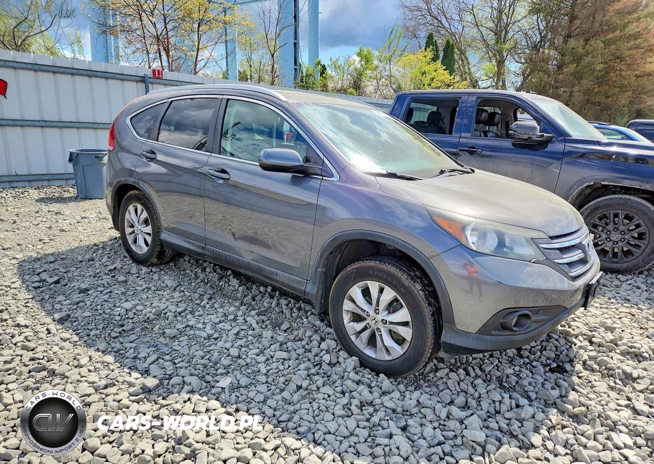 2014 Honda Cr-V Exl VIN:2HKRM4H73EH620954 - 4
