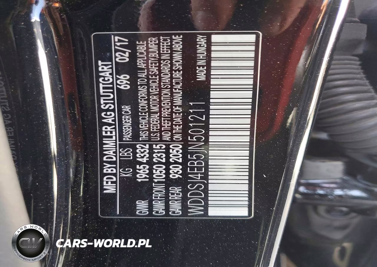 2018 Mercedes-Benz Cla 250 VIN:WDDSJ4EB5JN501211 - 12