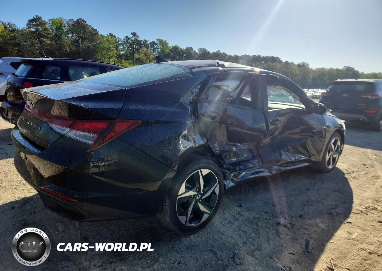 2023 Hyundai Elantra Sel VIN:KMHLS4AG9PU459312 - 3