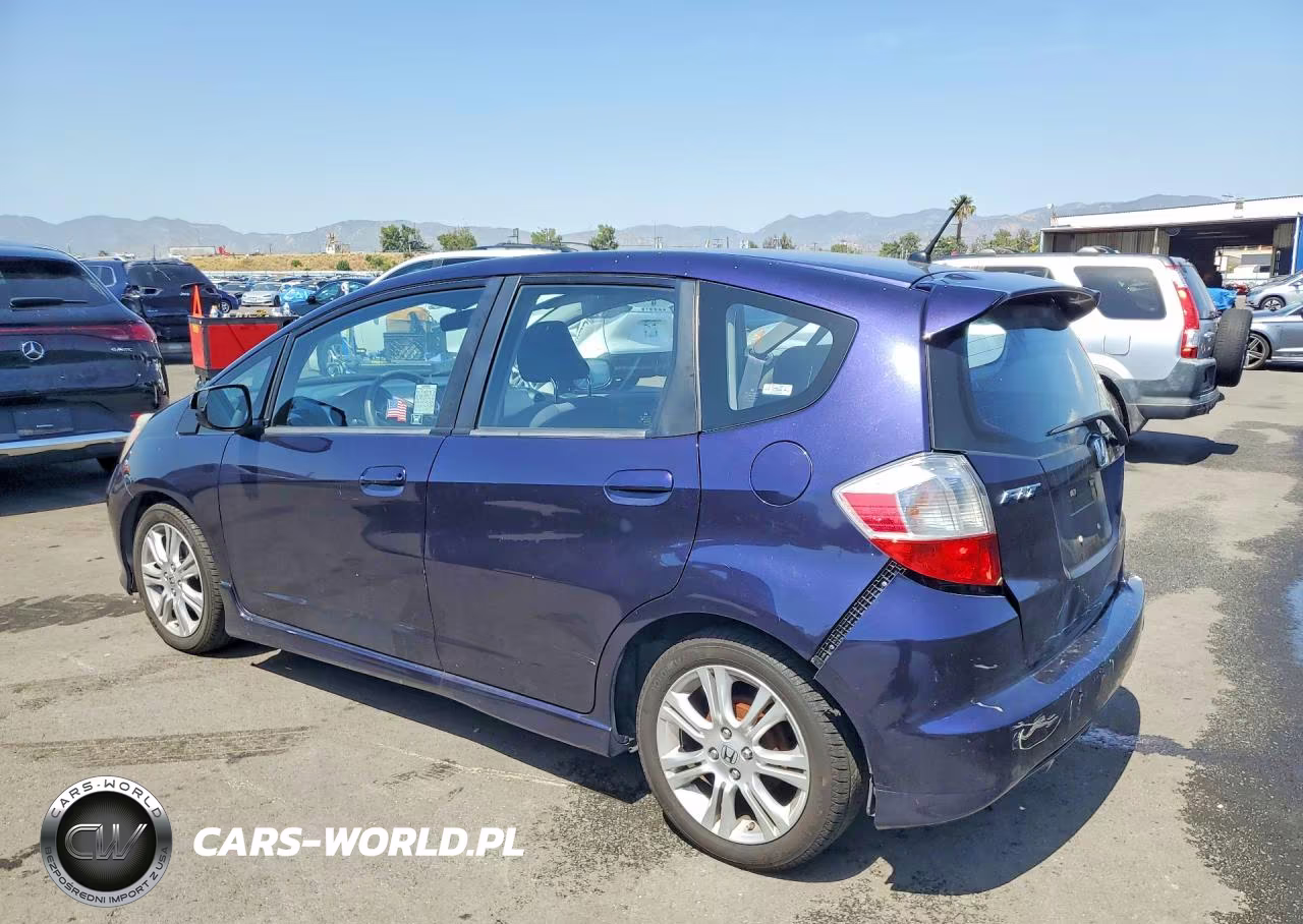 2009 Honda Fit Automatic VIN:JHMGE88439S015789 - 2
