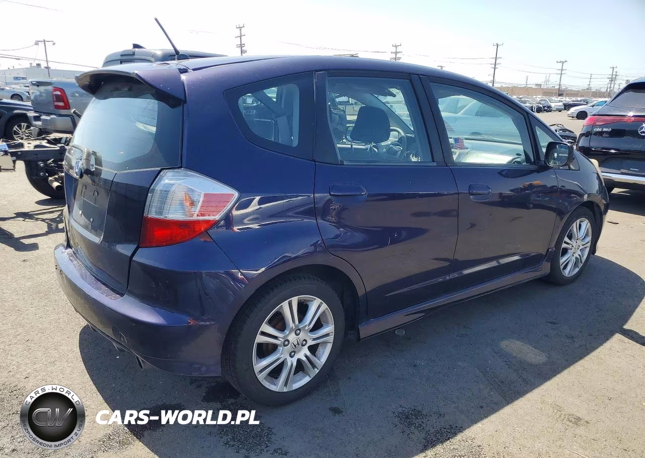 2009 Honda Fit Automatic VIN:JHMGE88439S015789 - 3