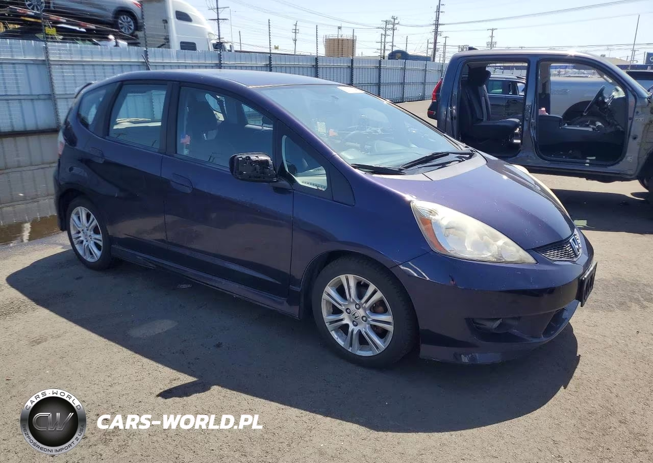 2009 Honda Fit Automatic VIN:JHMGE88439S015789 - 4