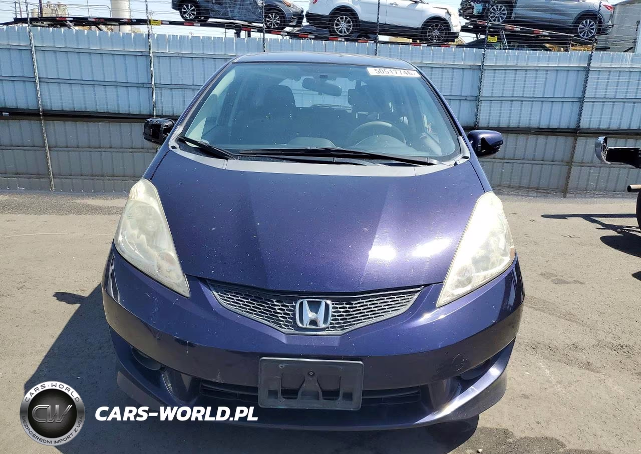 2009 Honda Fit Automatic VIN:JHMGE88439S015789 - 5