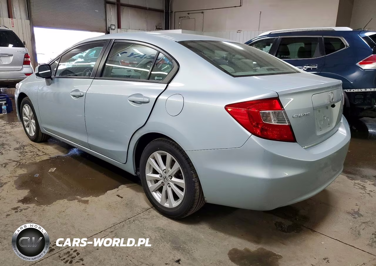 2012 Honda Civic Ex VIN:19XFB2F89CE039131 - 2