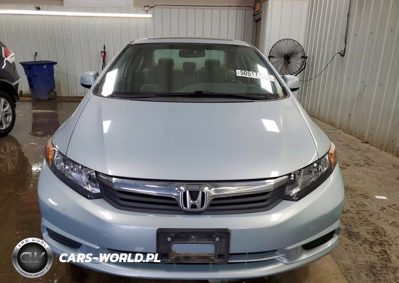 2012 Honda Civic Ex VIN:19XFB2F89CE039131 - 5