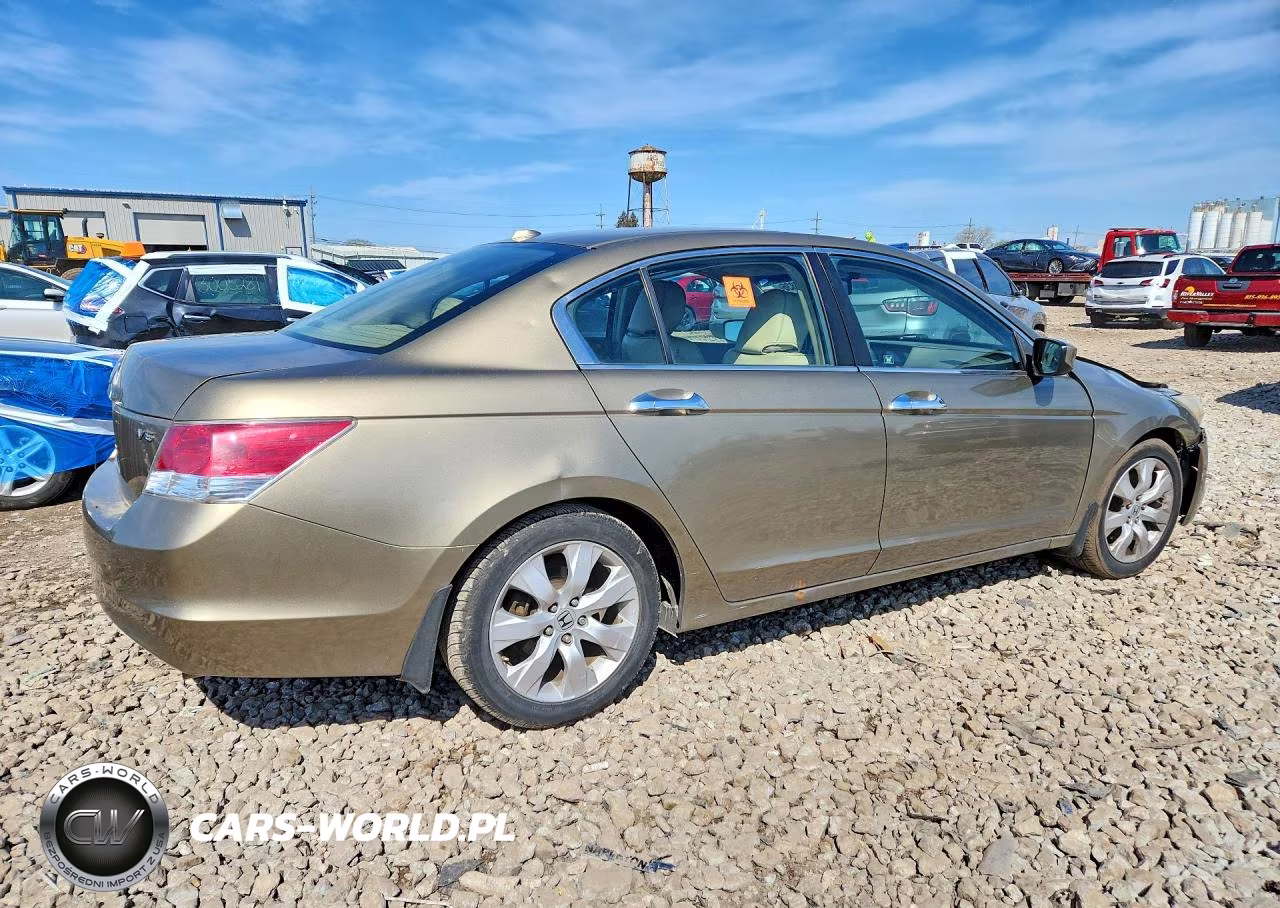 2008 Honda Accord Exl VIN:1HGCP36828A054186 - 3