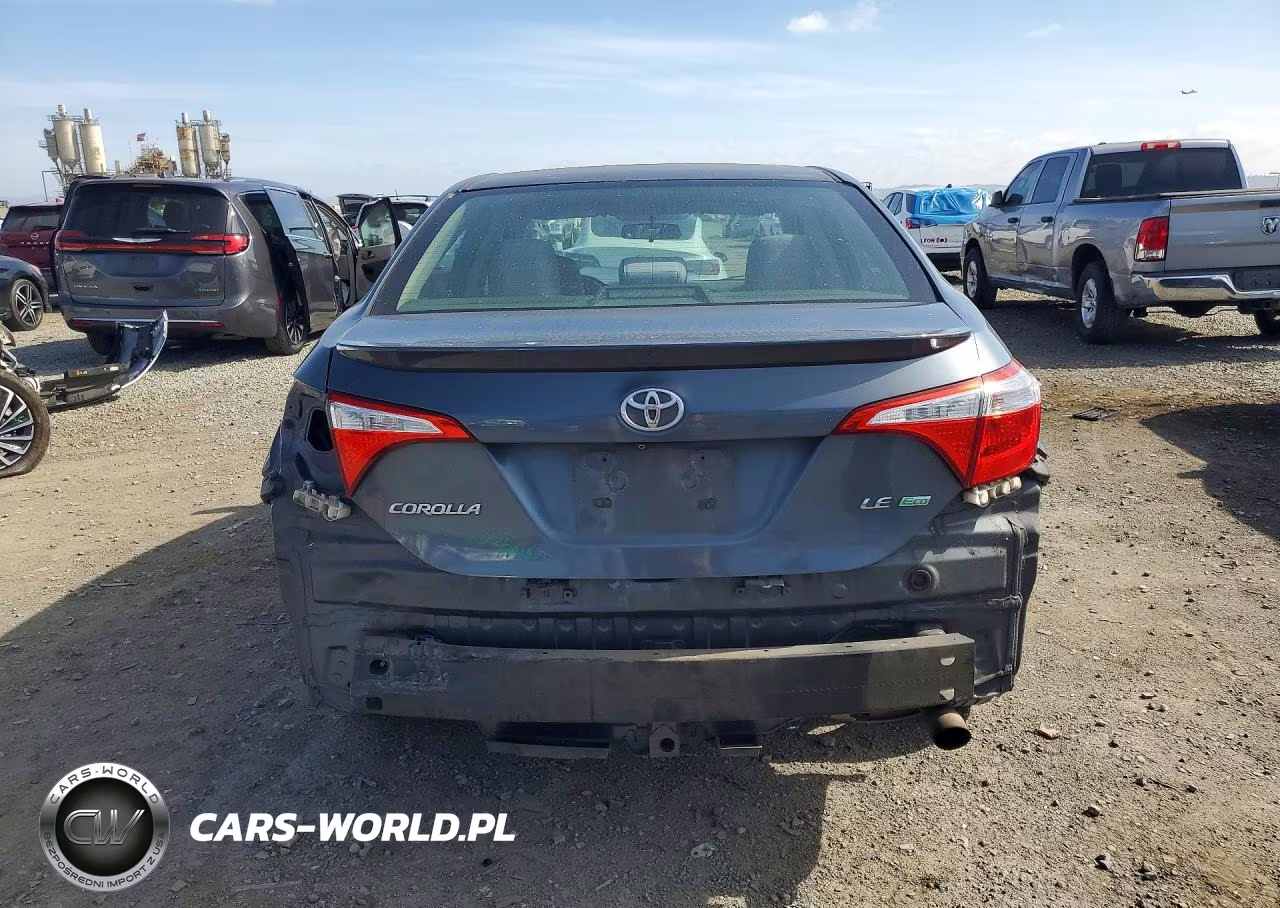2015 Toyota Corolla Le Eco Plus VIN:5YFBPRHE5FP180065 - 6