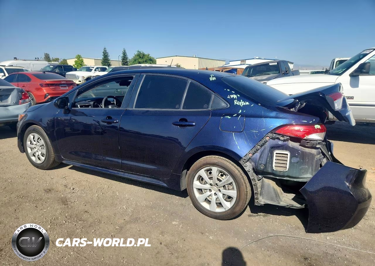 2020 Toyota Corolla Le VIN:JTDEPRAEXLJ102162 - 2